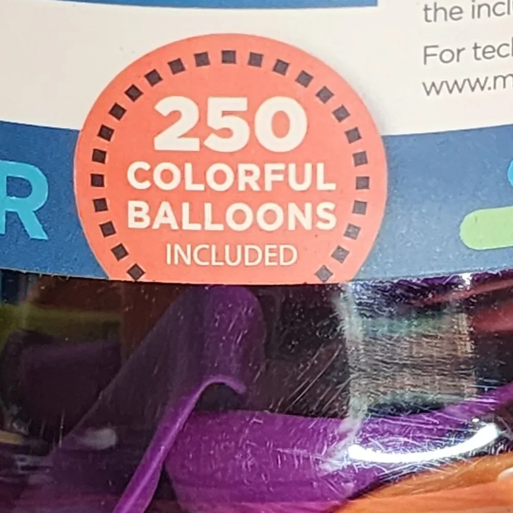 Discovery Teal 3-in-1 Inflate Air Fill Water Mister Balloon Pumper 250 Balloons - Picture 7 of 16